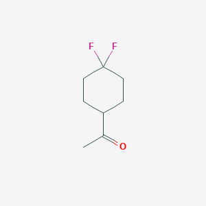 molecular formula C8H12F2O B037505 1-(4,4-Difluorocyclohexyl)ethanone CAS No. 121629-16-1