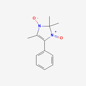 molecular formula C12H14N2O2 B3750700 2,2,4-trimethyl-5-phenyl-2H-imidazole 1,3-dioxide 