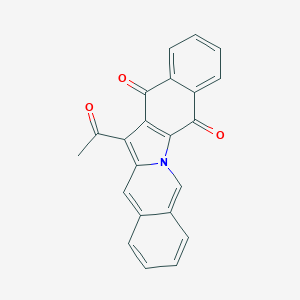13-Acetylbenzo[5,6]indolo[1,2-b]isoquinoline-5,14-dione