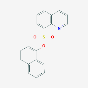 Naphthalen-1-yl quinoline-8-sulfonate