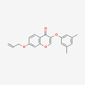 7-(allyloxy)-3-(3,5-dimethylphenoxy)-4H-chromen-4-one