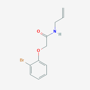 molecular formula C11H12BrNO2 B3751810 N-allyl-2-(2-bromophenoxy)acetamide 