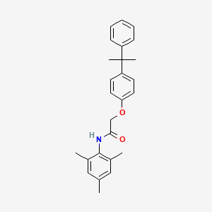 N-mesityl-2-[4-(1-methyl-1-phenylethyl)phenoxy]acetamide