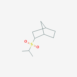 molecular formula C10H18O2S B375190 Bicyclo[2.2.1]hept-2-yl isopropyl sulfone 