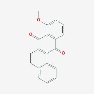 molecular formula C19H12O3 B375195 8-Methoxybenzo[a]anthracene-7,12-dione CAS No. 65915-33-5