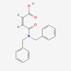 4-(dibenzylamino)-4-oxo-2-butenoic acid