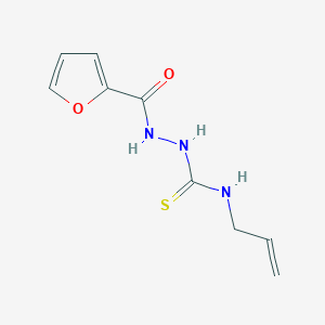 molecular formula C9H11N3O2S B375210 N-allyl-2-(2-furoyl)hydrazinecarbothioamide CAS No. 15886-24-5