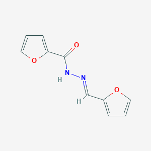 molecular formula C10H8N2O3 B375217 N'-(2-furylmethylene)-2-furohydrazide CAS No. 1644664-80-1