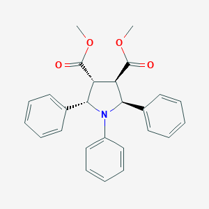 Dimethyl 1,2,5-triphenyl-3,4-pyrrolidinedicarboxylate
