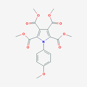 tetramethyl 1-(4-methoxyphenyl)-1H-pyrrole-2,3,4,5-tetracarboxylate