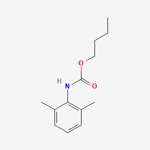molecular formula C13H19NO2 B3752328 butyl (2,6-dimethylphenyl)carbamate 