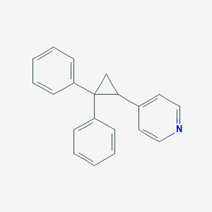 4-(2,2-Diphenylcyclopropyl)pyridine