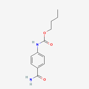 butyl N-(4-carbamoylphenyl)carbamate