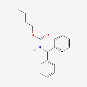 butyl (diphenylmethyl)carbamate