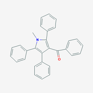 molecular formula C30H23NO B375240 (1-methyl-2,4,5-triphenyl-1H-pyrrol-3-yl)(phenyl)methanone 
