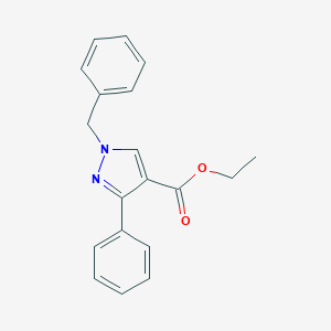 ethyl 1-benzyl-3-phenyl-1H-pyrazole-4-carboxylate