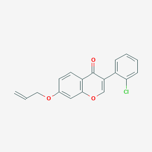 7-(allyloxy)-3-(2-chlorophenyl)-4H-chromen-4-one