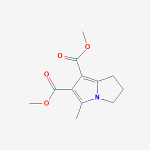 dimethyl 5-methyl-2,3-dihydro-1H-pyrrolizine-6,7-dicarboxylate