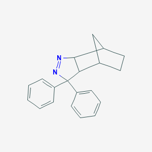molecular formula C20H20N2 B375264 5,5-Diphenyl-3,4-diazatricyclo[5.2.1.0~2,6~]dec-3-ene 