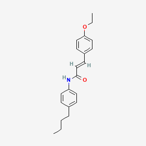 (2E)-N-(4-butylphenyl)-3-(4-ethoxyphenyl)prop-2-enamide