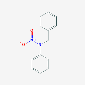 molecular formula C13H12N2O2 B375267 2-Benzyl-1-hydroxy-2-phenylhydrazine 1-oxide 