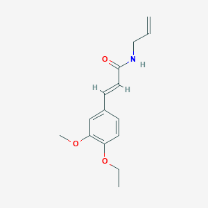 N-allyl-3-(4-ethoxy-3-methoxyphenyl)acrylamide