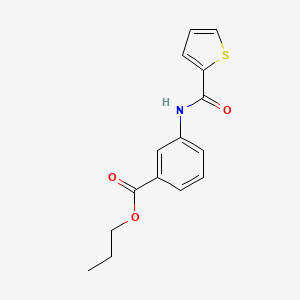 Propyl 3-(thiophene-2-carbonylamino)benzoate