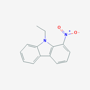 molecular formula C14H12N2O2 B375271 9-Ethyl-1-nitrocarbazole 