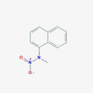 molecular formula C11H10N2O2 B375276 1-Hydroxy-2-methyl-2-(1-naphthyl)hydrazine 1-oxide 