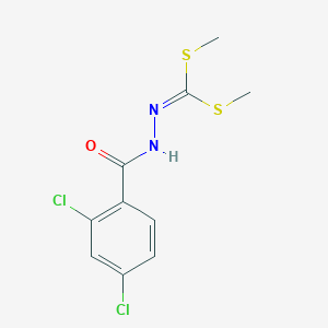 Dimethyl 2,4-dichlorobenzoyldithiohydrazonocarbonate