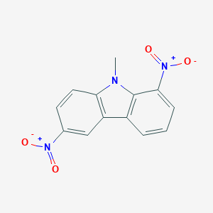 1,6-bisnitro-9-methyl-9H-carbazole