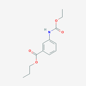 Propyl 3-((ethoxycarbonyl)amino)benzoate