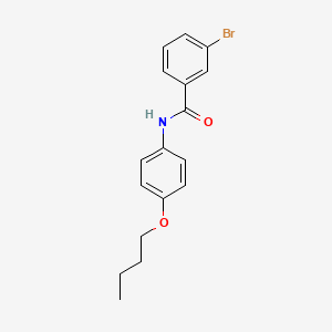 3-bromo-N-(4-butoxyphenyl)benzamide