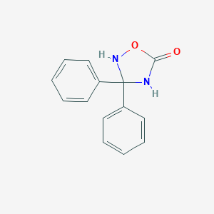 molecular formula C14H12N2O2 B375291 3,3-Diphenyl-1,2,4-oxadiazolidin-5-one 