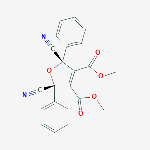 Dimethyl 2,5-dicyano-2,5-diphenyl-2,5-dihydro-3,4-furandicarboxylate