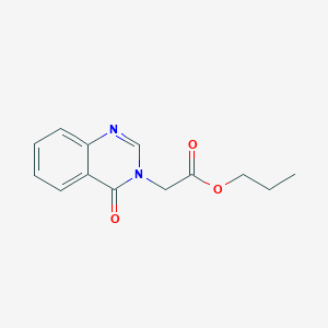 PROPYL 2-(4-OXO-3,4-DIHYDROQUINAZOLIN-3-YL)ACETATE