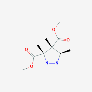 molecular formula C10H16N2O4 B375298 dimethyl 3,4,5-trimethyl-4,5-dihydro-3H-pyrazole-3,4-dicarboxylate 