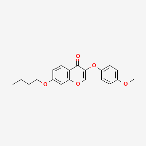 7-butoxy-3-(4-methoxyphenoxy)-4H-chromen-4-one