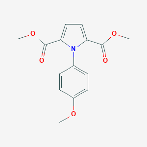 dimethyl 1-(4-methoxyphenyl)-1H-pyrrole-2,5-dicarboxylate