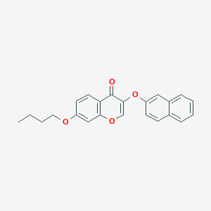 7-butoxy-3-(2-naphthyloxy)-4H-chromen-4-one