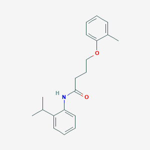 N-(2-isopropylphenyl)-4-(2-methylphenoxy)butanamide