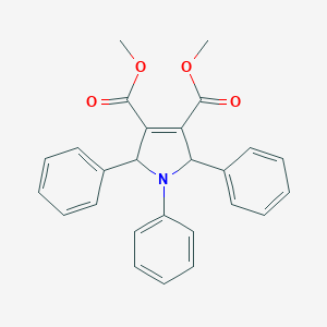 dimethyl 1,2,5-triphenyl-2,5-dihydro-1H-pyrrole-3,4-dicarboxylate