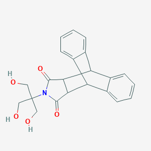 13-[2-Hydroxy-1,1-bis(hydroxymethyl)ethyl]-9,10-dihydro-9,10-[3,4]pyrrolidinoanthracene-12,14-dione