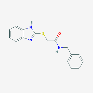 2-(1H-benzimidazol-2-ylsulfanyl)-N-benzylacetamide