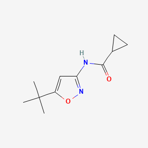 N-(5-tert-butyl-3-isoxazolyl)cyclopropanecarboxamide