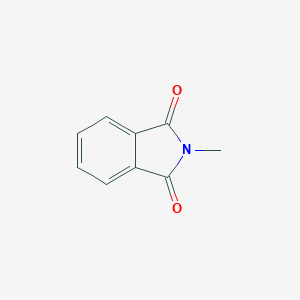 molecular formula C9H7NO2 B375332 N-甲基邻苯二甲酰亚胺 CAS No. 550-44-7