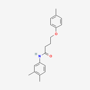 N-(3,4-dimethylphenyl)-4-(4-methylphenoxy)butanamide