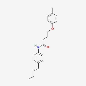 N-(4-butylphenyl)-4-(4-methylphenoxy)butanamide