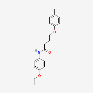 N-(4-ethoxyphenyl)-4-(4-methylphenoxy)butanamide