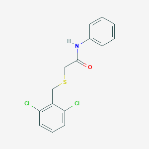 2-[(2,6-dichlorobenzyl)sulfanyl]-N-phenylacetamide